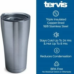 Tervis® 20oz Triple-Walled Insulated Stainless Steel Tumbler With Lid | Yellow Floral - "Best Mom Ever" -Dinnerware Sales 714rlsbdb l. ac sl1500 1