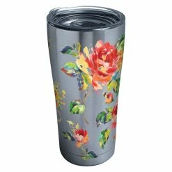 Tervis® 20oz Triple-Walled Insulated Stainless Steel Tumbler With Lid | Fiesta® Floral Bouquet