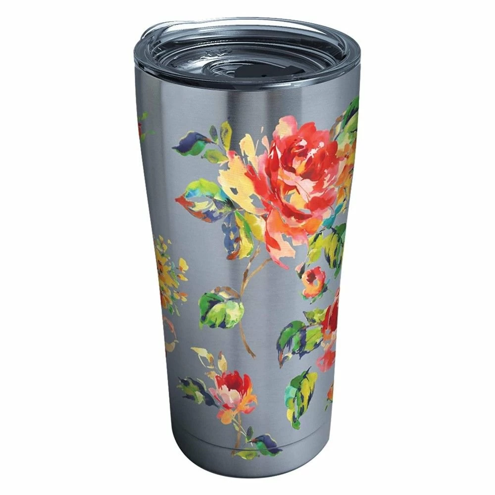 Tervis® 20oz Triple-Walled Insulated Stainless Steel Tumbler With Lid | Fiesta® Floral Bouquet 3 Tervis® 20oz Triple-Walled Insulated Stainless Steel Tumbler With Lid | Fiesta® Floral Bouquet