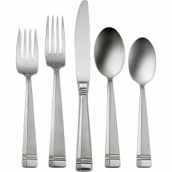 Oneida 18/0 Stainless Steel 45-Piece Flatware Set | Amsterdam