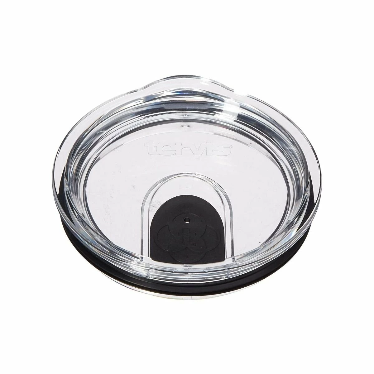Tervis® Slider Lid | Fits 30oz Stainless Steel Tumblers - Clear & Black 4 Tervis® Slider Lid | Fits 30oz Stainless Steel Tumblers - Clear & Black - Image 2