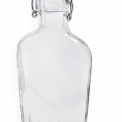Bormioli Rocco 8.5oz Swing Top Glass Flask