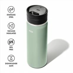 OXO Good Grips 20oz Thermal Mug Water Bottle | Jade 12 OXO Good Grips 20oz Thermal Mug Water Bottle | Jade -Dinnerware Sales 81cdpmltbnl. ac sl1500