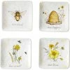 Certified International 6" Canape Plate (Set Of 4) | Bee Sweet