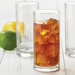 Libbey Facets 14.4oz Cooler Glasses | Set Of 8 -Dinnerware Sales 8pc facets cooler 57001