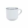 BIA Cordon Bleu 11oz Mug | Stackable (Black Rim)