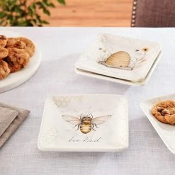 Certified International 6" Canape Plate (Set Of 4) | Bee Sweet -Dinnerware Sales 919popkvwfl. ac sl1500