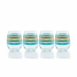 Fiesta® Drinkware Set Of 16 | Rainbow Radiance -Dinnerware Sales 919rnb set4 1