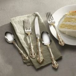 Oneida 18/10 Stainless Steel 20-Piece Flatware Set | Golden Michelangelo -Dinnerware Sales 91j wkj 3ul. ac sl1500