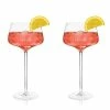 Viski® Angled Crystal Amaro Spritz Glasses 1 Viski® Angled Crystal Amaro Spritz Glasses -Dinnerware Sales amaro