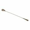 Mercer Barfly 13.2" Japanese-Style Bar Spoon | Antique Copper -Dinnerware Sales barfly japanese style bar spoon angled