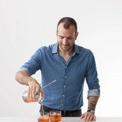 Fortessa Crafthouse Mixing Set 18 Fortessa Crafthouse Mixing Set -Dinnerware Sales bartender lifestye 2