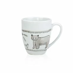 Everything Kitchens 16-Piece Dinnerware Set With Mugs | Bear With Me -Dinnerware Sales bear mug view 1 2