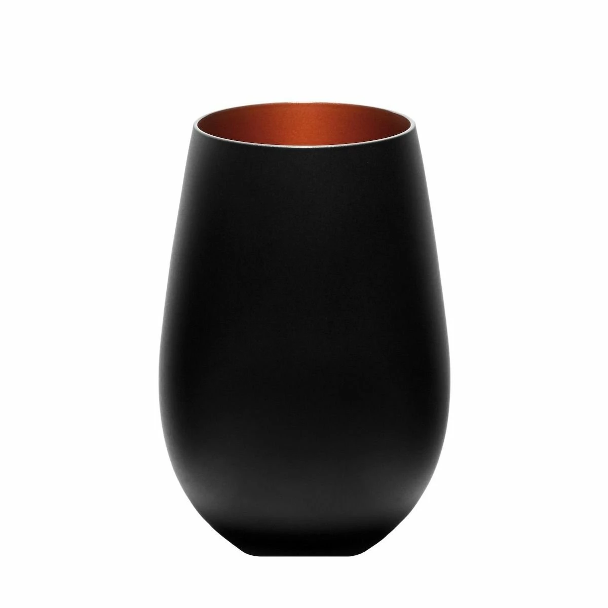 Stolzle 15.75oz Olympia Glass Tumblers - Set Of 6 | Black & Bronze 3 Stolzle 15.75oz Olympia Glass Tumblers - Set Of 6 | Black & Bronze