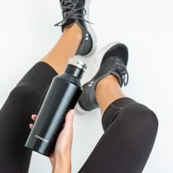 Typhoon PURE 16.9oz Double Wall Bottle | Black -Dinnerware Sales blackbottle3