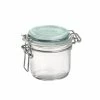 Bormioli Rocco 6.75oz Swing Top Fido Jar | Blue Top