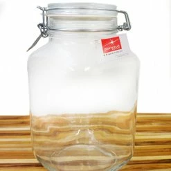 Bormioli Rocco 3L Swing Top Fido Glass Jar -Dinnerware Sales bormioli rocco 3l jar
