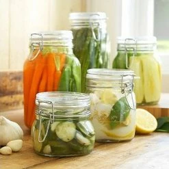 Bormioli Rocco 0.75L Swing Top Fido Canning Jars | 6-pack 7 Bormioli Rocco 0.75L Swing Top Fido Canning Jars | 6-pack -Dinnerware Sales bormioli rocco fido canning jar 1 liter lifestyle 1 149220m04321991 1 4