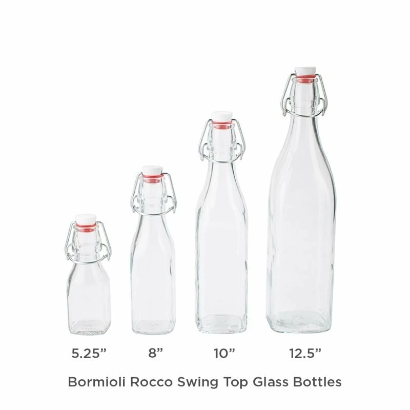 Bormioli Rocco 8.5oz Swing Top Glass Bottle - Image 3