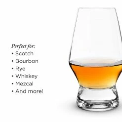 Viski® Footed Crystal Scotch Glasses -Dinnerware Sales cotch6