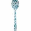 Crow Canyon Home Crow Canyon Enameled Serving Spoon Turquoise Marble