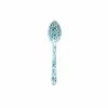 Crow Canyon Home Crow Canyon Enameled Slotted Spoon Turquoise Marble