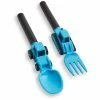 Masontops Dinneractive Construction Utensil Set Of 2 Blue -Dinnerware Sales dinneractive construction utensil set da2pcbl