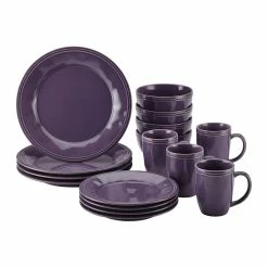 Rachael Ray Cucina Collection 16-Piece Dinnerware Set | Lavender Purple