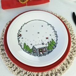 Fiesta® Christmas Whimsy Dinnerware & Serveware Collection -Dinnerware Sales dsf1092 3 1