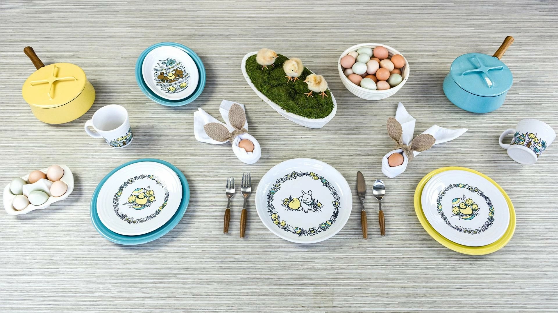 Fiesta® 15oz Tapered Mugs Set | Easter Enchantment 8 Fiesta® 15oz Tapered Mugs Set | Easter Enchantment - Image 6