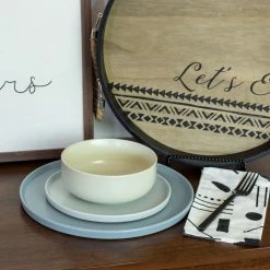 Everything Kitchens Modern Flat 12-Piece Dinnerware Set | Dusty Blue, Stone Gray, Beige 13 Everything Kitchens Modern Flat 12-Piece Dinnerware Set | Dusty Blue, Stone Gray, Beige -Dinnerware Sales ek modern flat lifestyle squares 0002 ek modern flat lifestyle shoot 2399 1 1