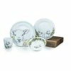 Everything Kitchens Barnyard Baby Animals 16-Piece Dinnerware Set With Mugs | "Leaping Sheep" - Lamb -Dinnerware Sales ekb 16pm l