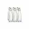 Bormioli Rocco 17oz Swing Top Glass Bottles | 6-pack -Dinnerware Sales ekb br17st