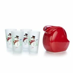 Fiesta® Beverage Set For 4 | Snowman