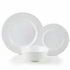 Mason Cash Linear Collection 18-Piece Dinnerware Set - White -Dinnerware Sales ekb mcldcw