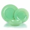 Mosser Glass 12-Piece Dinnerware Set | Jadeite -Dinnerware Sales ekb mogjade12pc 3