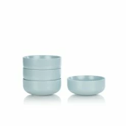 Everything Kitchens Modern Flat 32-Piece Dinnerware Set | Terracotta, Beige, Dusty Blue, Soft Pink -Dinnerware Sales ekx bl bl 10
