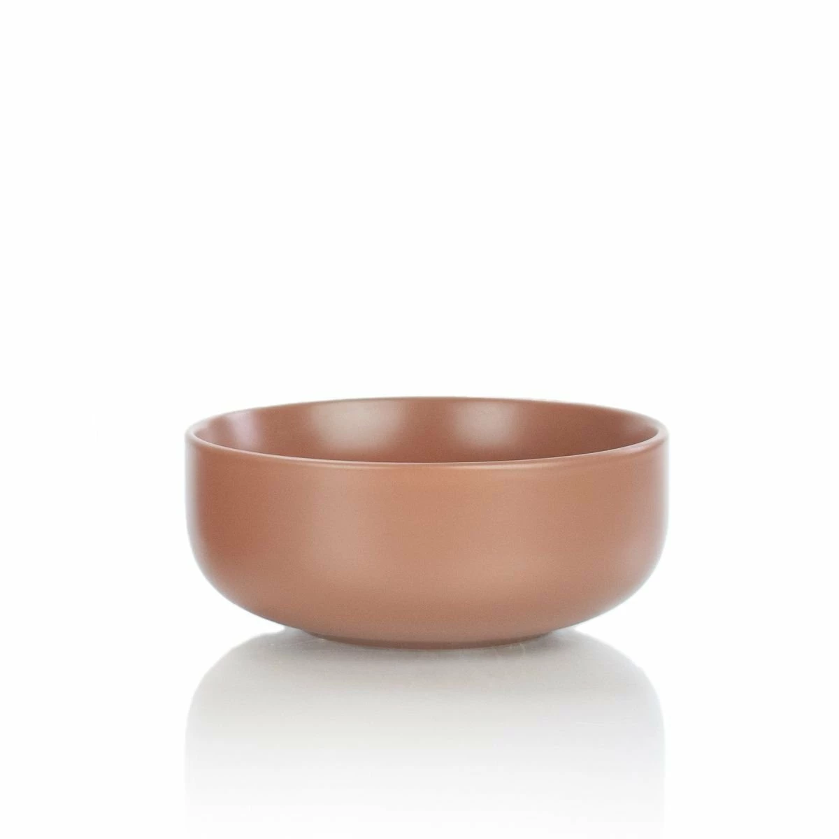 Everything Kitchens Modern Flat 8-Piece Bowl Set | Terracotta & Stone Gray 5 Everything Kitchens Modern Flat 8-Piece Bowl Set | Terracotta & Stone Gray - Image 3