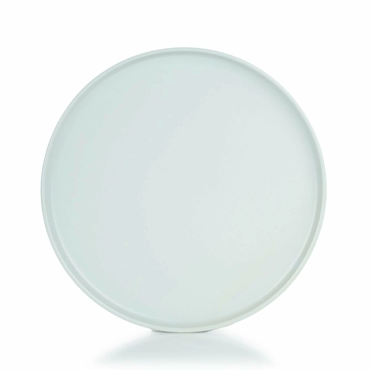 Everything Kitchens Modern Flat 8-Piece Dinner Plate Set | Soft Pink & Stone Gray 7 Everything Kitchens Modern Flat 8-Piece Dinner Plate Set | Soft Pink & Stone Gray - Image 5