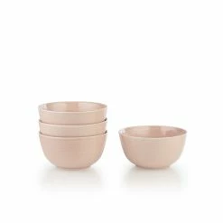 Everything Kitchens Modern Colorful Neutrals - Rippled 16-Piece Dinnerware Set - Glazed | Light Green & Blush Pink -Dinnerware Sales ekx tbl pk 2 2