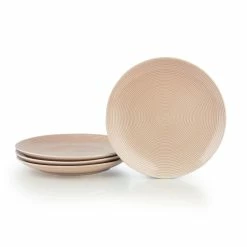 Everything Kitchens Modern Colorful Neutrals - Rippled 16-Piece Dinnerware Set - Glazed | Light Green & Blush Pink -Dinnerware Sales ekx tdp pk 2 3
