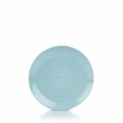 Everything Kitchens Modern Colorful Neutrals - Rippled 16-Piece Dinnerware Set - Glazed | Blue -Dinnerware Sales ekx tsp bl 2