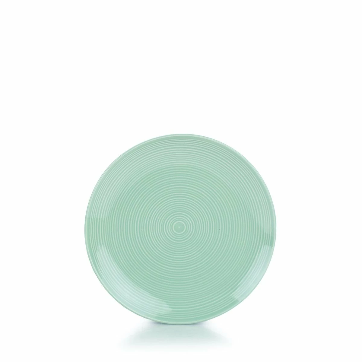 Everything Kitchens Modern Colorful Neutrals - Rippled 16-Piece Dinnerware Set - Glazed | Light Green 8 Everything Kitchens Modern Colorful Neutrals - Rippled 16-Piece Dinnerware Set - Glazed | Light Green - Image 6