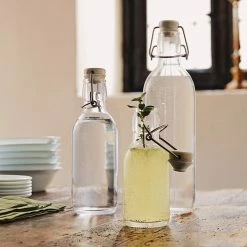 Bormioli Rocco 17oz Emilia Glass Bottle 9 Bormioli Rocco 17oz Emilia Glass Bottle -Dinnerware Sales emilia set 1