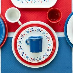 Fiesta® 10.25oz Coffee Mug | Lapis -Dinnerware Sales fiesta color combinations red white blue stars