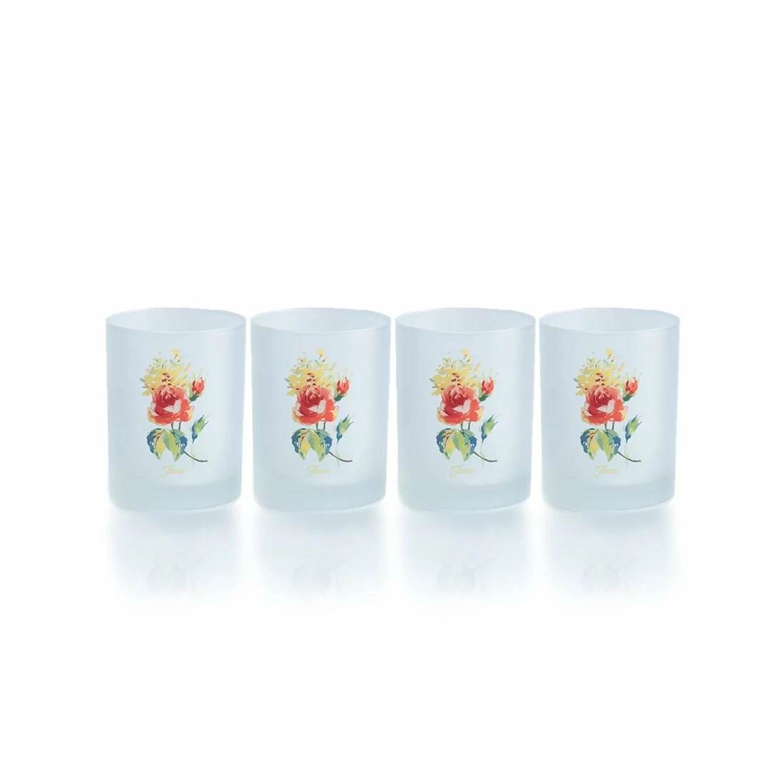 Fiesta® Drinkware Set Of 8 | Floral Bouquet 5 Fiesta® Drinkware Set Of 8 | Floral Bouquet - Image 3