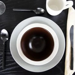 Fortessa Vitraluxe Heirloom 8" Salad Plate - Linen -Dinnerware Sales fortessa dinnerware setting 6 1