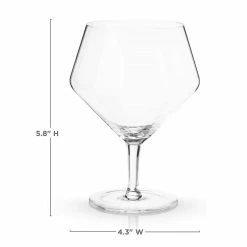 Viski® Angled Crystal Gin & Tonic Glasses 24 Viski® Angled Crystal Gin & Tonic Glasses -Dinnerware Sales gin4