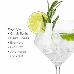 Viski® Angled Crystal Gin & Tonic Glasses 23 Viski® Angled Crystal Gin & Tonic Glasses -Dinnerware Sales gin5