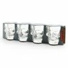 Kikkerland Shot Glasses - Set Of 4 | Skulls